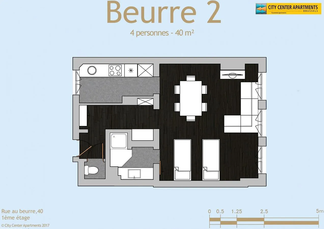 City Center Apartments Grand Place Брюссель Бельгия